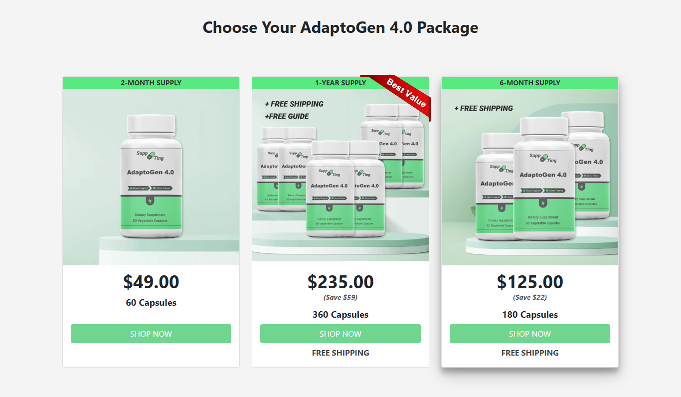 AdaptoGen 4.0 Offer
